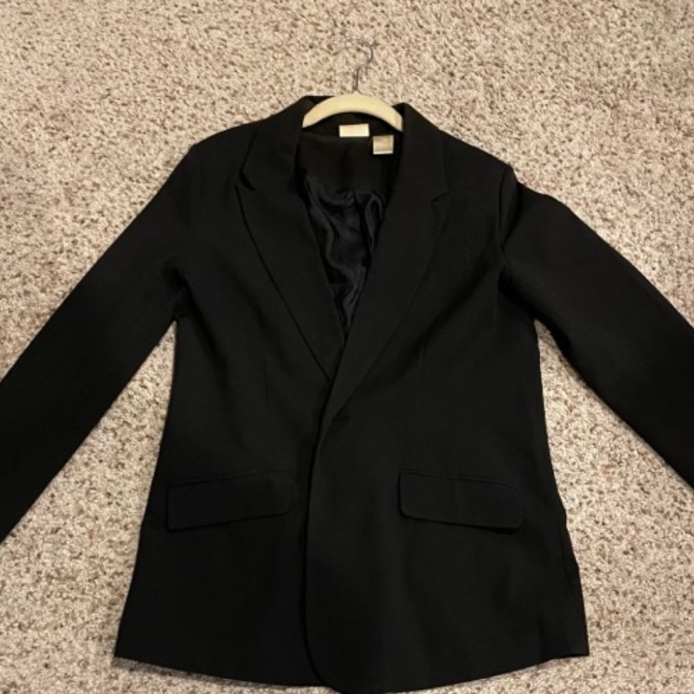 Womens Spiegel Blazer in Black, Size 8